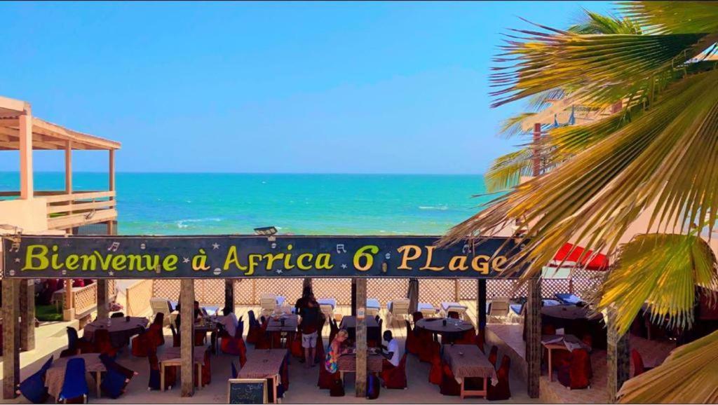 Hotel Africa 6 Plage Somone Exterior foto